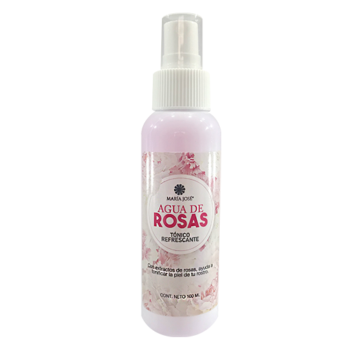 # 1 Trusted Agua de rosas, Agua de rosas marroquí 100% orgánica y natural  Libre de químico - 118 ml, 4 onza